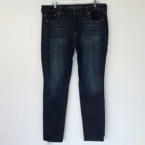 American Eagle Jeans Hi-Rise Skinny Women's Size 18 Long